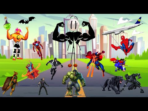 القوة الخارقة للأبطال الخارقين هل تنتهي ستيك مان وحل اللغز مع سيمبا المدرع وقت الحدوتة 