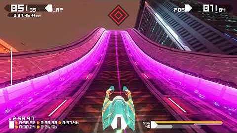 BallisticNG Custom Track - Chalybion Run Reverse (Jan 1 2023 Updated)