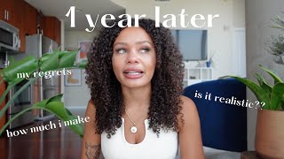 i quit my job 1 year ago to be a content creator  here's everything i learned (& wish i knew)