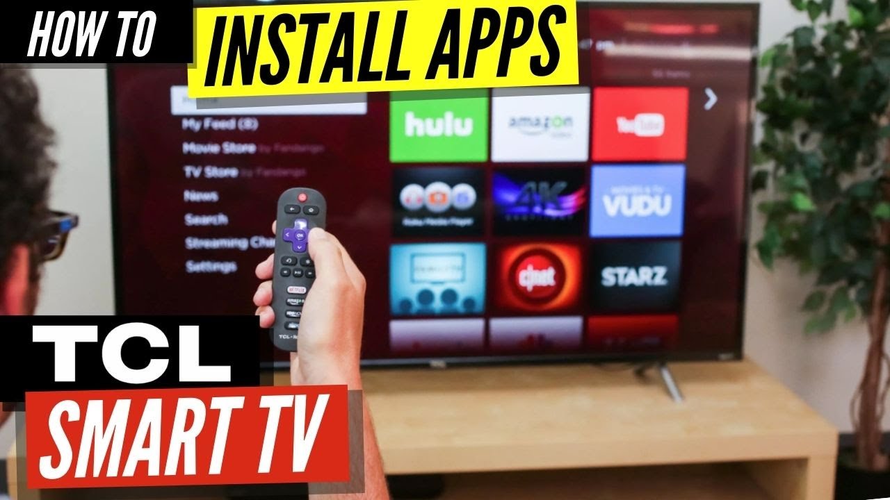 how to add youtube to tcl tv