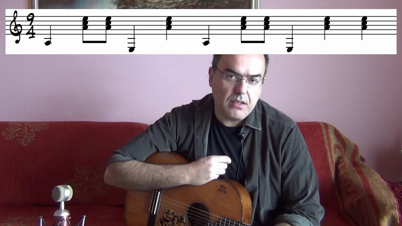 μάθημα λαϊκής κιθάρας ο μάγκας του βοτανικού o magas tou votanikou greek folk guitar lesson