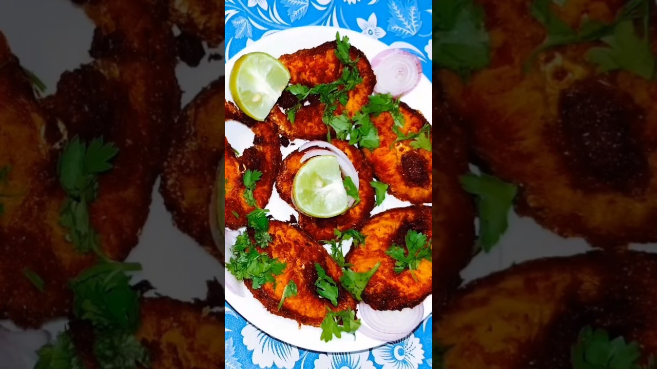 crispy and tasty fish 🐟 fry