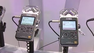 Sony PCM-D100 Portable Audio Recorder [NAMM 2014]