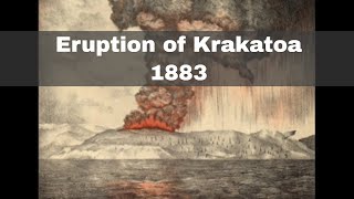 27th August 1883: The eruption of Krakatoa