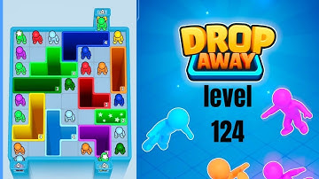 Drop Away level 124 Walkthrough Solution 