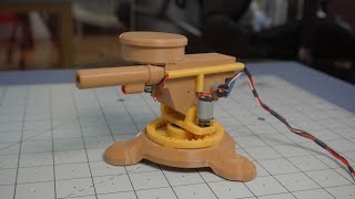3D Printed Turrent Gun