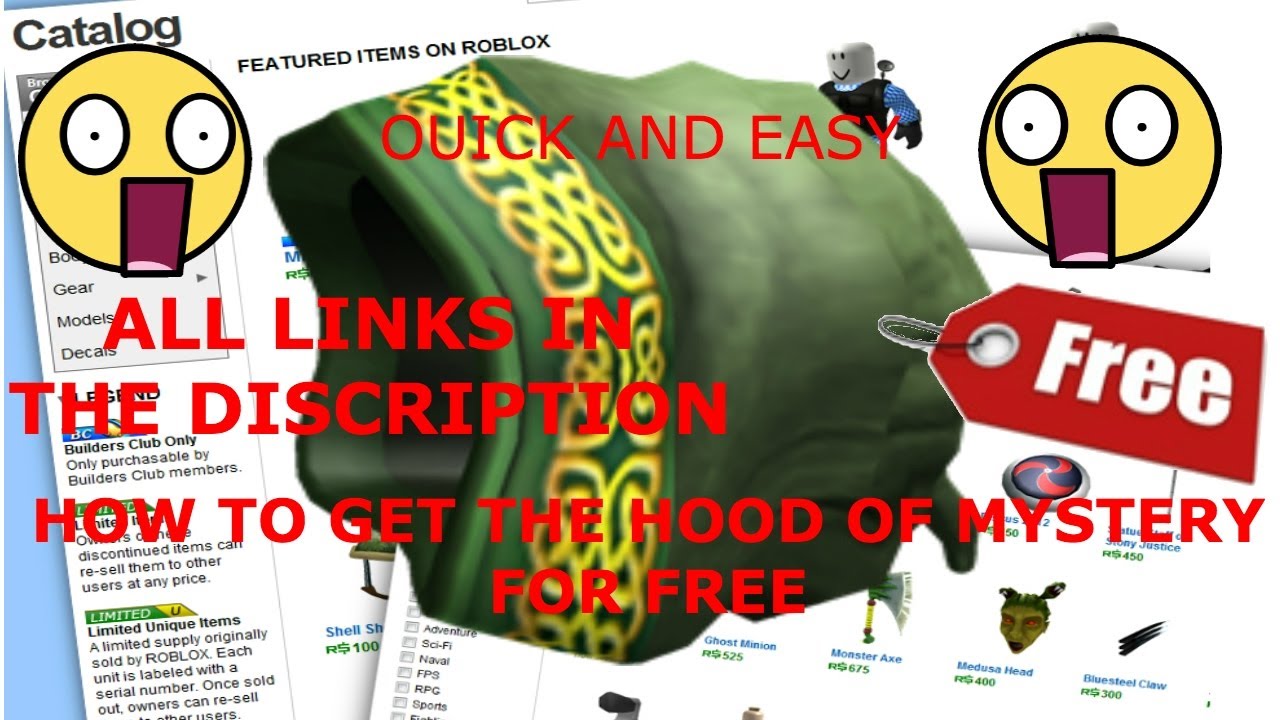 How To Get Medieval Hood Of Mystery On Computer Working Youtube - 2395 roblox how to get medieval hood of mystery easy way