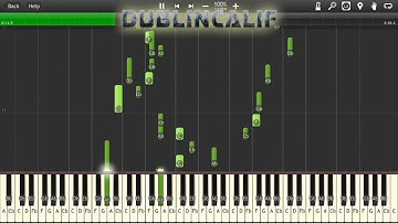 Undertale - Determination Theme Piano Tutorial Synthesia