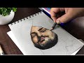 Drawing sidhu moose wala  timelapse   legends never die  sidhumoosewalaofficial   