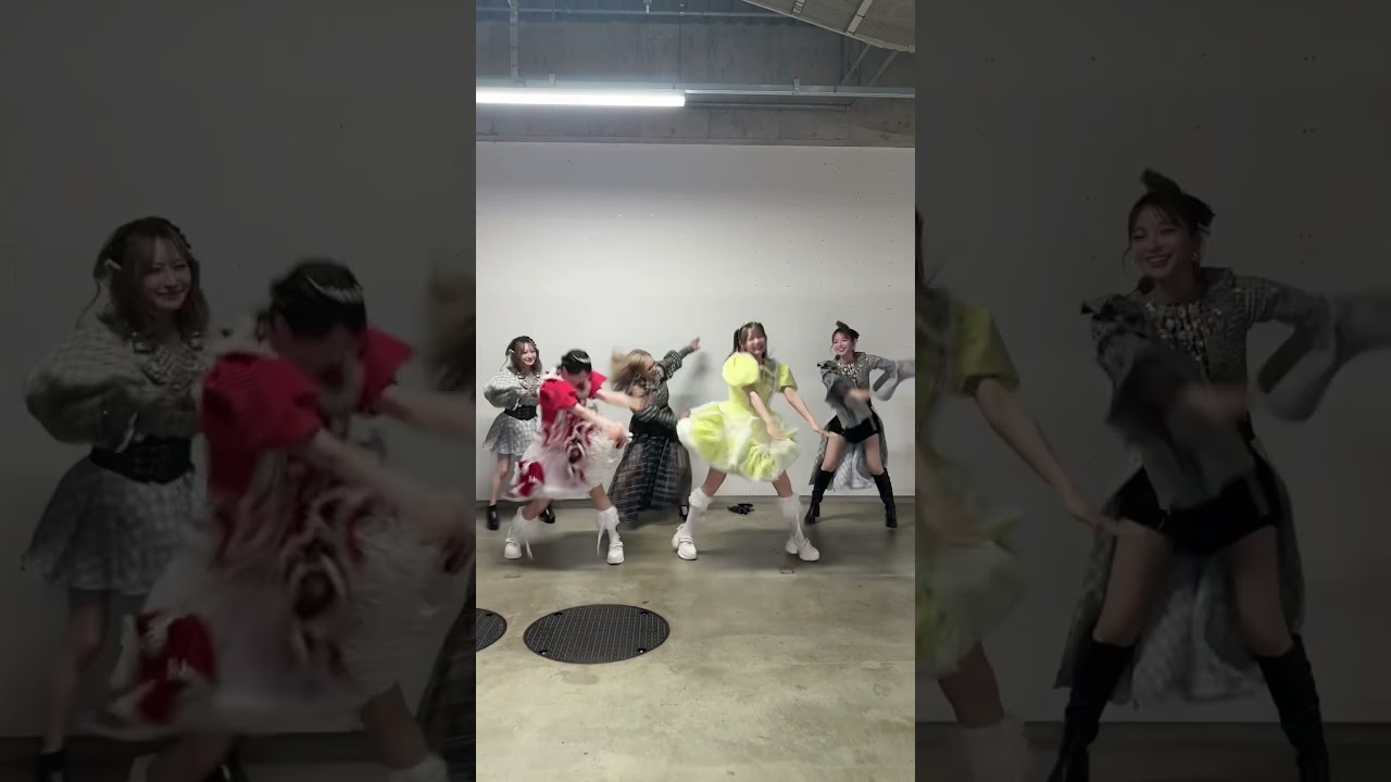 CUTIESTREET さんと『ぷりきゅきゅ』200%ダンス💃#cutiestreet #古澤里紗 さん#佐野愛花 さん#ヘラヘラ三銃士 きゅーすと