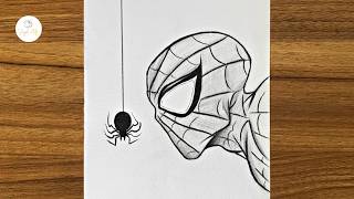Easy Spiderman drawing for beginners | Spiderman Drawing Tutorial | Easy drawing steps for Beginners