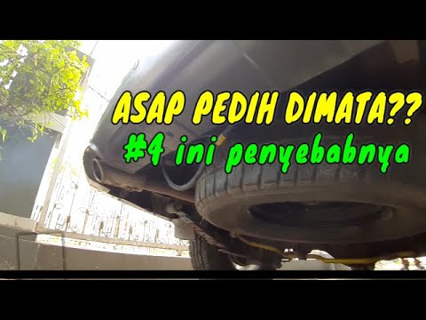 Penyebab Asap Knalpot Pedih Dimata