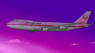 Animation attempt - Japan Airlines flight 123 (Read desc)
