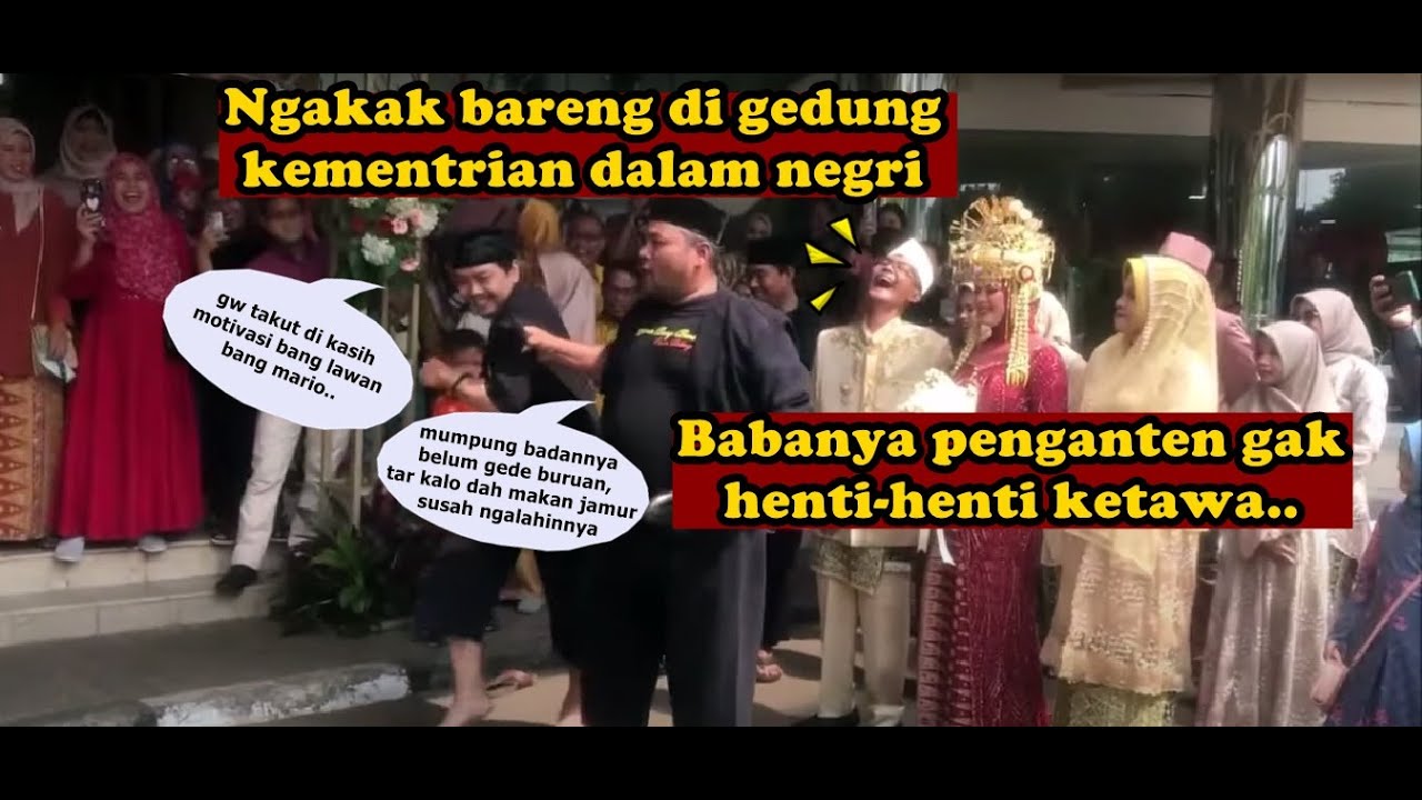 Gedung Kementrian Dalam Negri, Acara Bang Mario..!!