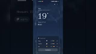 Xiaomi hyper os 3 3d weather animation Aryan's tech tonic trending shorts viral video #smartphone