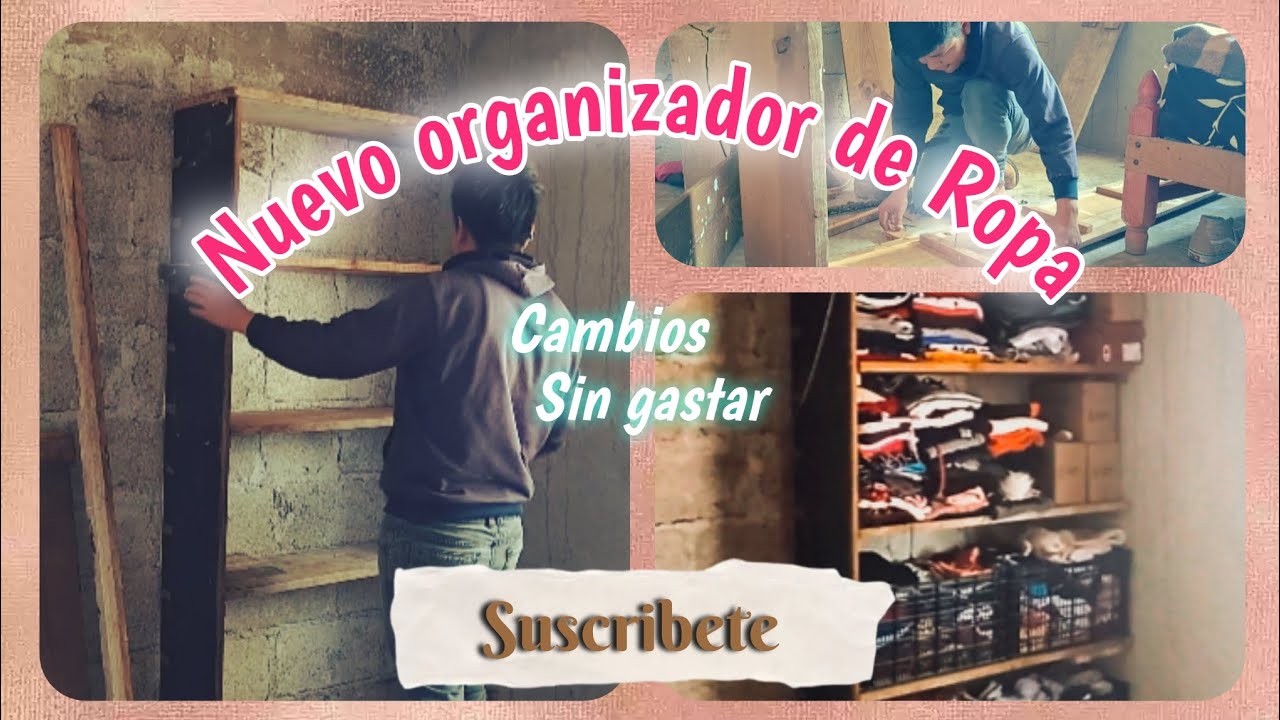 Nuevo organizador de Ropa👔|sin gastar 💵