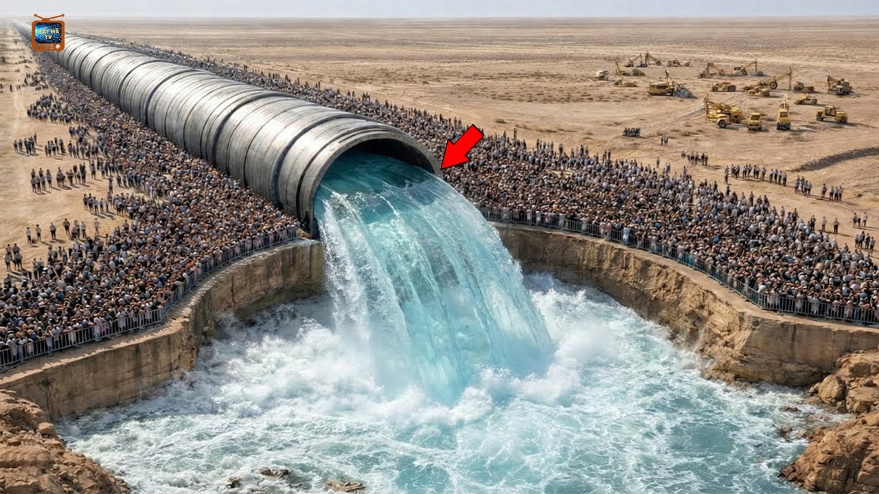 Ả Rập Xê Út Bơm Hàng Tỷ Lít Nước Biển Vào Giữa Sa Mạc Và Cái Kết Chấn Động