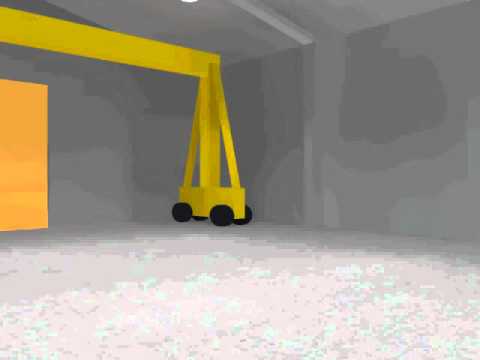 ADDIS Lighting Hangar Pont Roulant - video from Addis Lighting