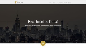 Complete Responsive Hotel Website Using HTML CSS, JavaScript, And PHP  | Source Codes Available