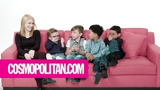 Little Boys Give Women Relationship Advice | Cosmopolitan