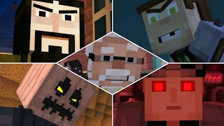 Minecraft: Story Mode - All Bosses & Endings