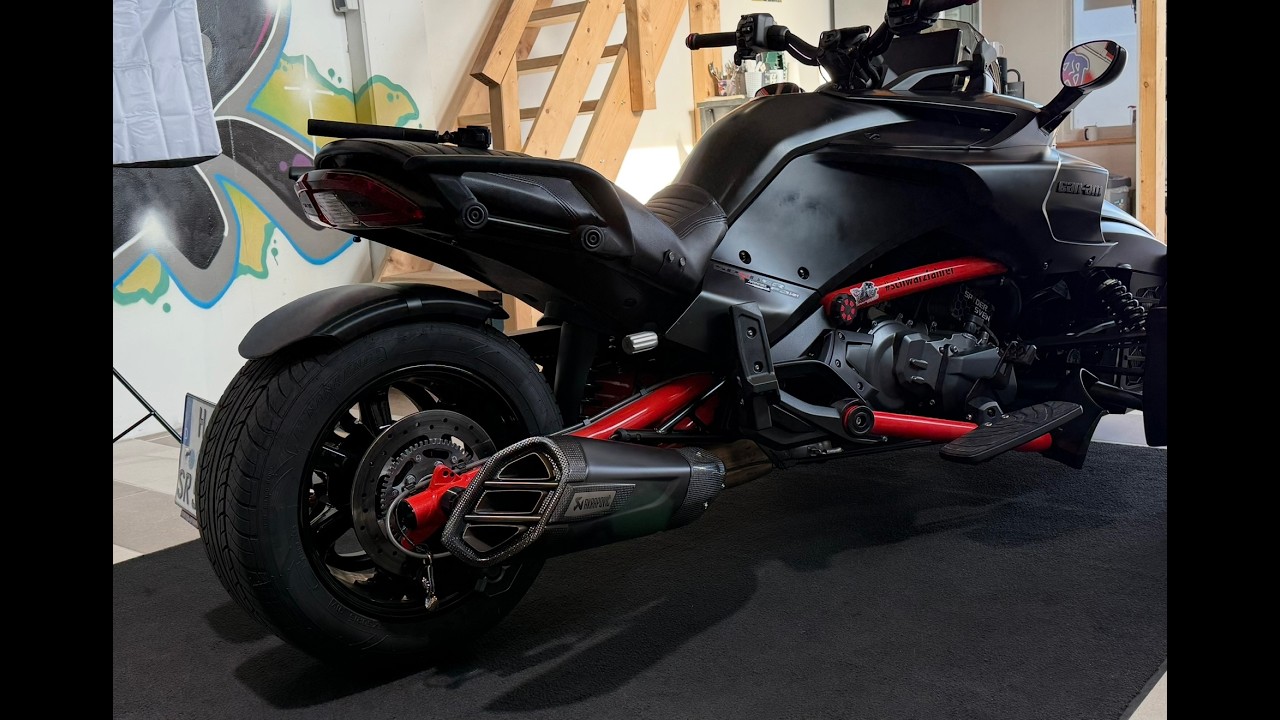  Can Am Spyder, Fender, Einbauvideo Heckfender, Vorstellung