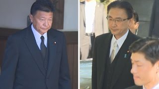 首相が靖国神社に玉串料  ２閣僚も参拝、終戦記念日