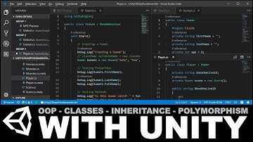 Unity C# Fundamentals - Classes, Inheritance, Polymorphism, and Composition