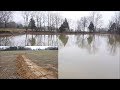 Lake Fill Update! Boat channel Running, New Farm Ditch & More!