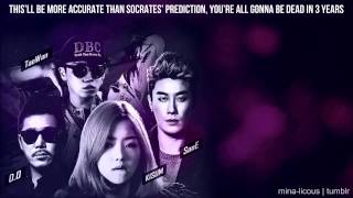 [HD] Kisum, San E, Taewan (C-Luv) - Superstar (Unpretty Rapstar) [English Subbed] Resimi