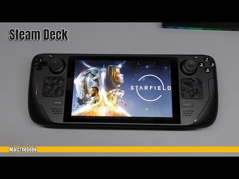 Starfield Gameplay on Steam Deck (Game Pass Cloud)