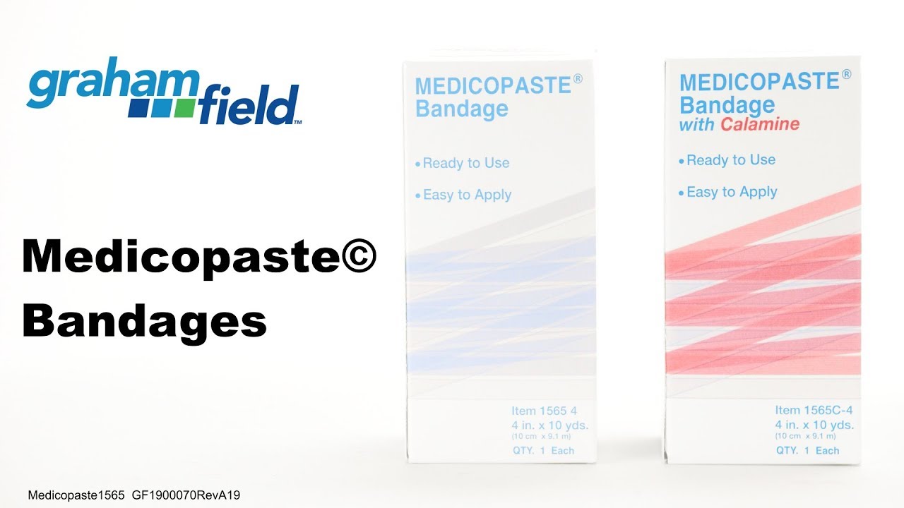 Graham Field™ Medicopaste© Bandages