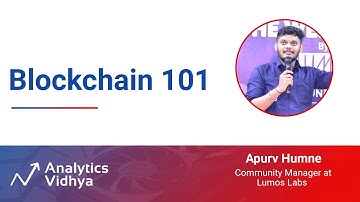 Blockchain 101 | DataHour by Apurv Humne