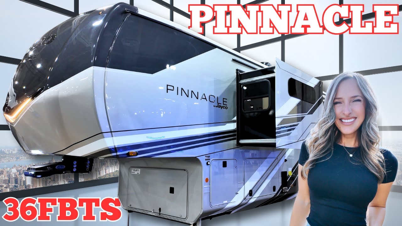 SHOCKING LUXURY!  Pinnacle 36FBTS Has a WALK-IN Closet + 2 Baths in a Fifth Wheel?!