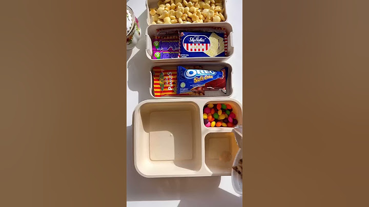 حفلة سناكس بالمدرسة 😍#lunchbox