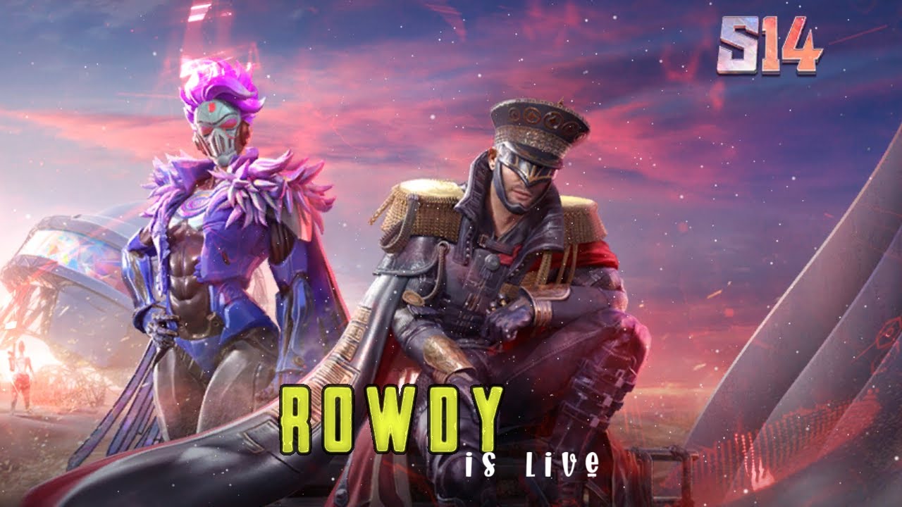 PUBG MOBILE LIVE || MARVEL ROWDY BOLTHE ||