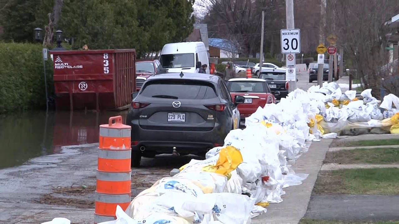 les inondations de oka à deux montagnes movie YouTube