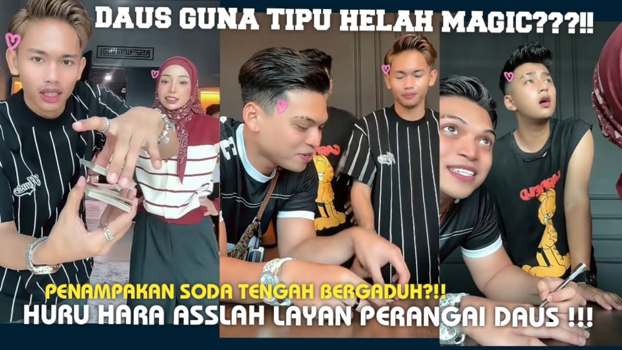 ASSLAH ,DATO, ADAM, EHIN TERKEJUT MAGIK DARI DAUS?! PENAMPAKAN SODA BERGADUH?!