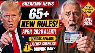 BREAKING: New Driving Laws April 2026 – Seniors 65+ Must Watch NOW!
