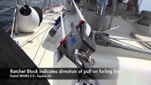 Profurl SPINEX 5.0 installed on a Tayana 54 - Annapolis, MD