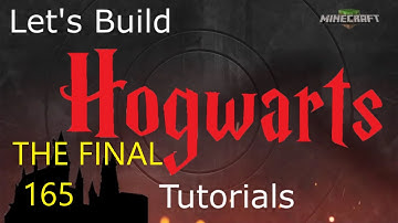 Lets Build Hogwarts in Minecraft Tutorials Part 165: THE FINAL PART! Astronomy tower part 2