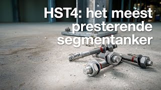 Hst4 Het Meest Presterende Segmentanker Van Hilti