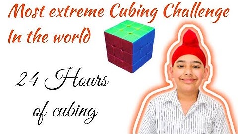 Most extreme cubing challenge in the world || Hargun Cuber Challenge video || Cubing Challenge.