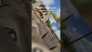 This is how footings are supposed to look!