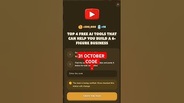 Top 4 Free AI Tools That Can Help You Build a 6-Figure Business | Today Memefi Code #memefi#airdrop