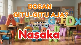 Belajar Huruf Alfabet A-Z untuk Anak | Mengenal Huruf Abjad dengan Cara Seru & Lucu