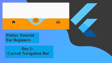 Flutter Tutorial for Curved Navigation Bar - Day 2 #flutter #flutterdev
