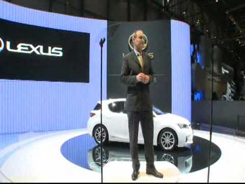 2010 Geneva - Lexus CT 200h World Premiere