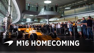 Johnny Rutherford Brings Home The Mclaren M16 Indycar
