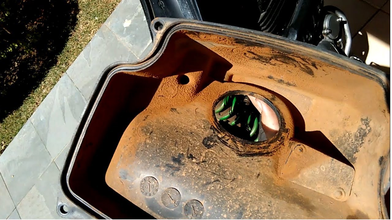 limpado caixa do filtro de Ar tornado (dica importante filtro de Ar esportivo)